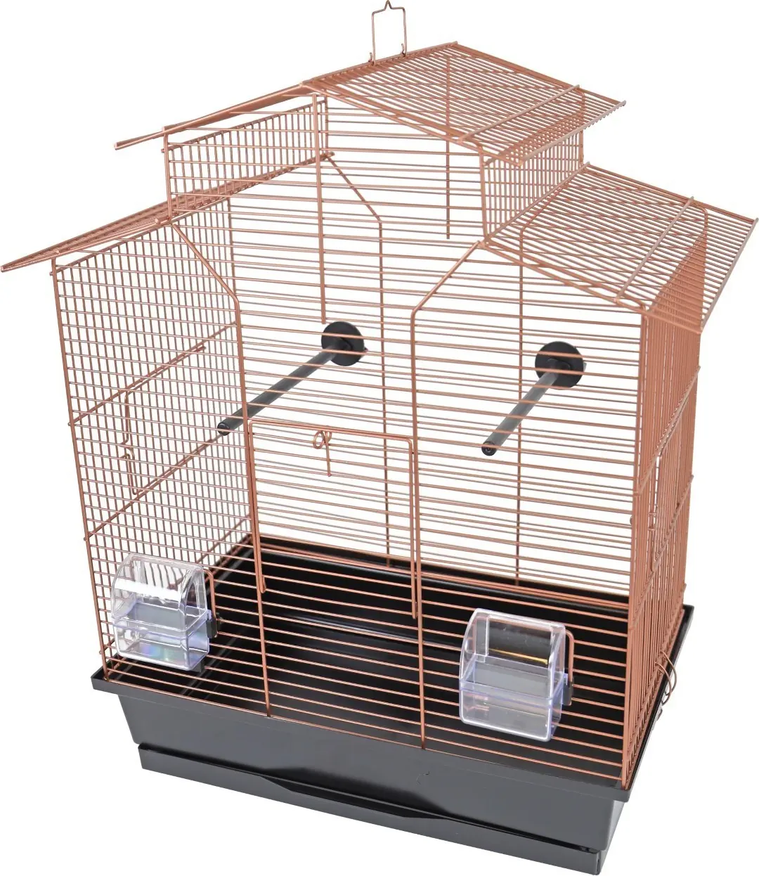 Interzoo vogelkooi Iza 2 koper/zwart Interzoo Gebr. de Boon