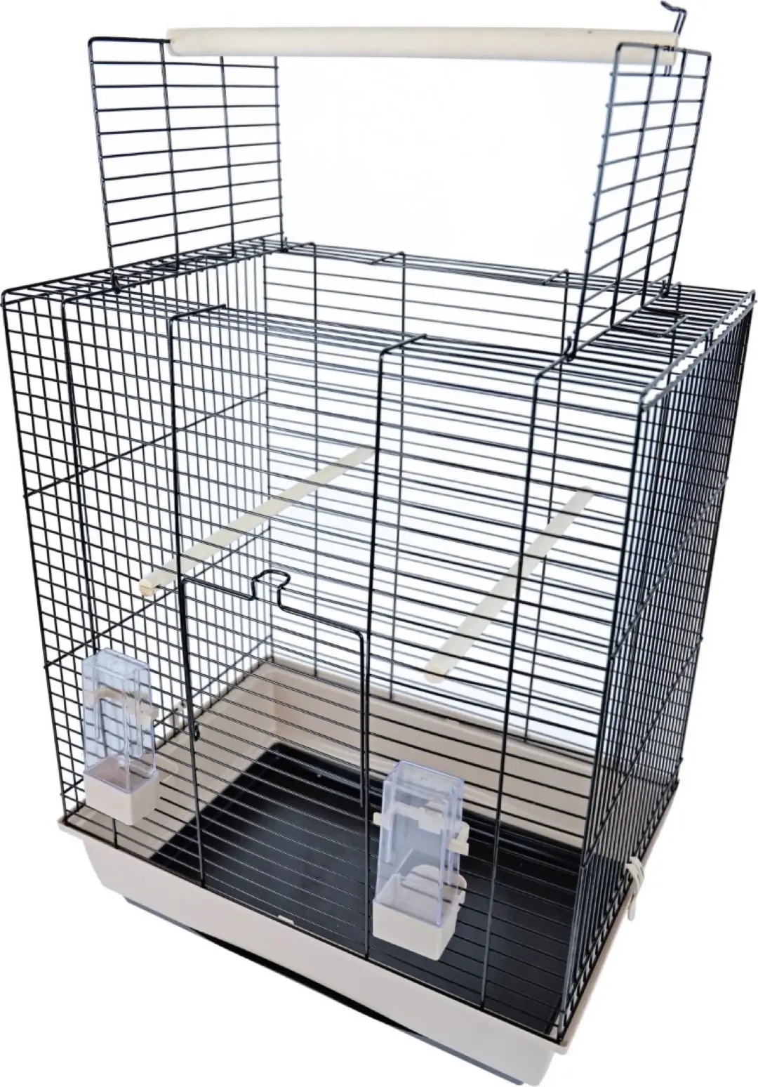 Interzoo vogelkooi Big Ara zwart/beige Interzoo Gebr. de Boon
