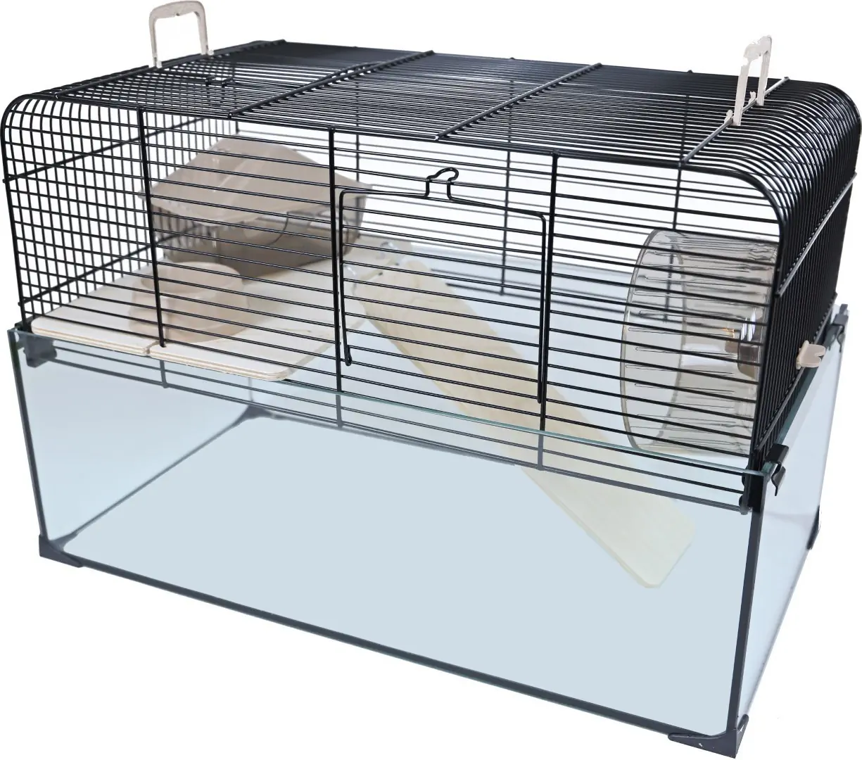 Interzoo hamsterkooi Vision 51 zwart Interzoo Gebr. de Boon