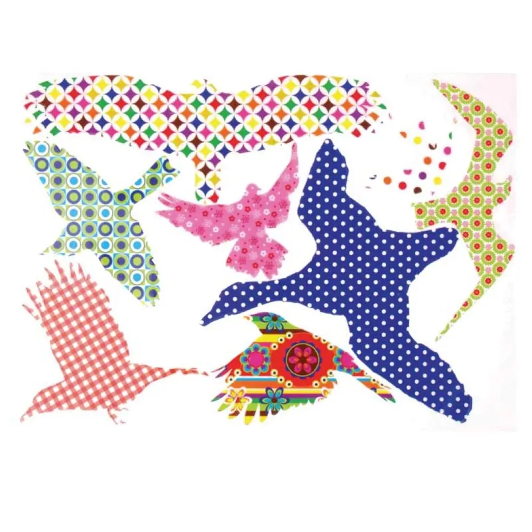 Hippe vogelstickers Best for Birds