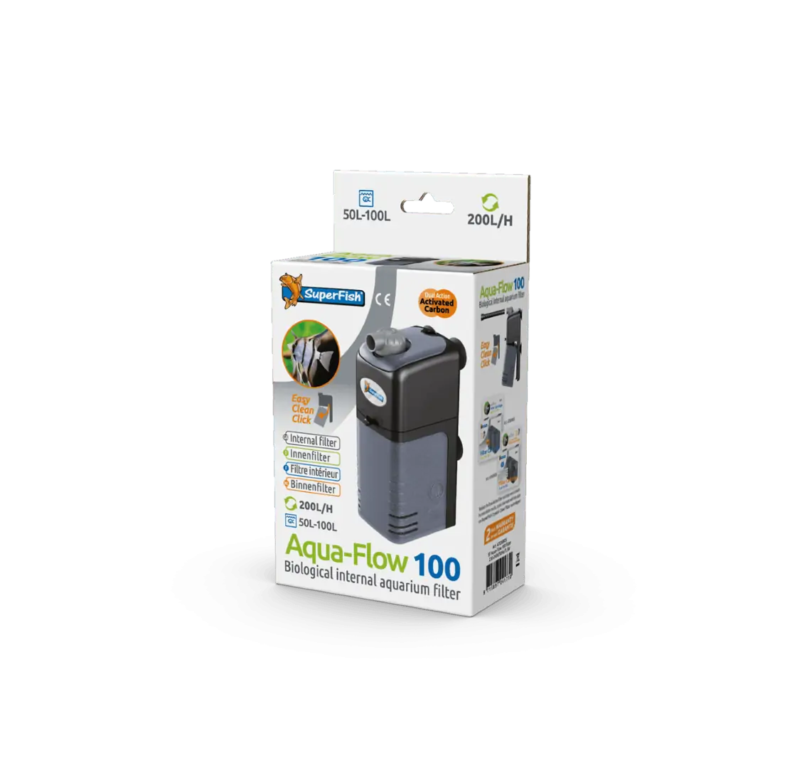 Aquaflow 100 Filter 200 L/H aquaria Superfish