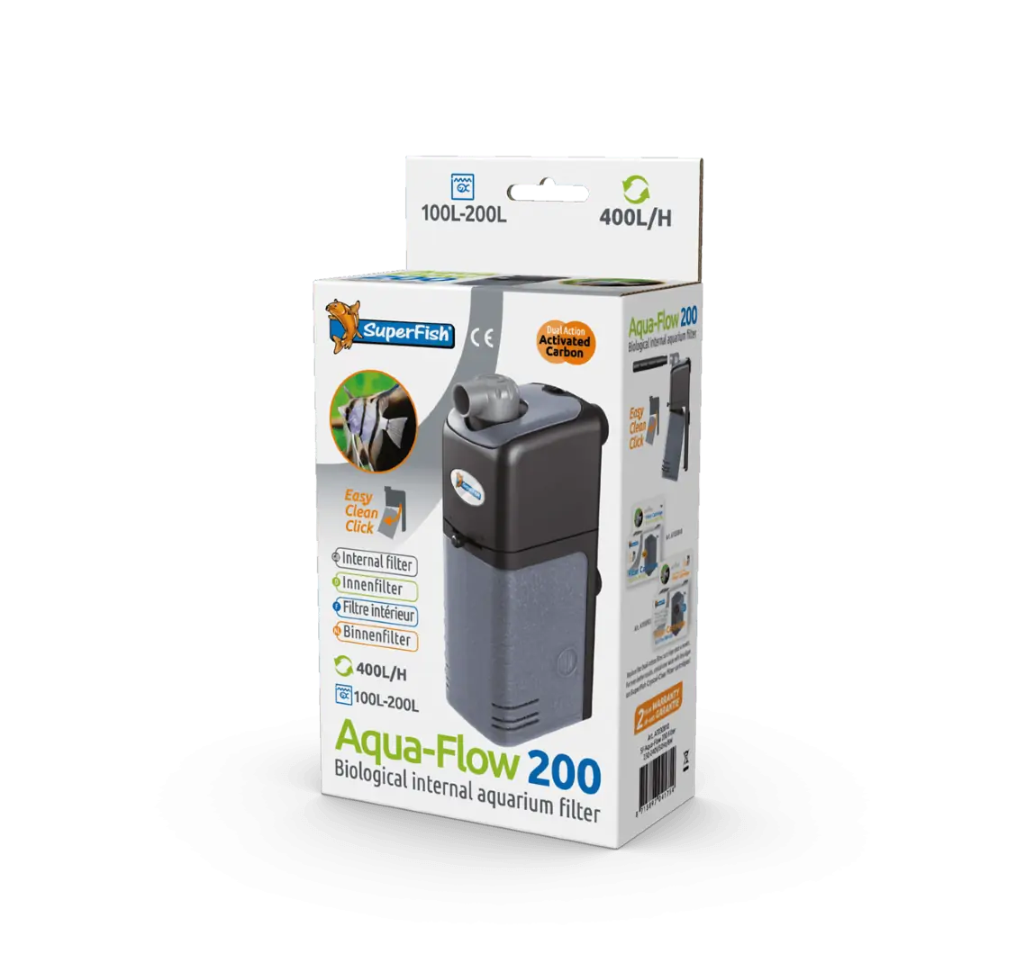 Aquaflow 200 Filter 500 L/H aquaria Superfish
