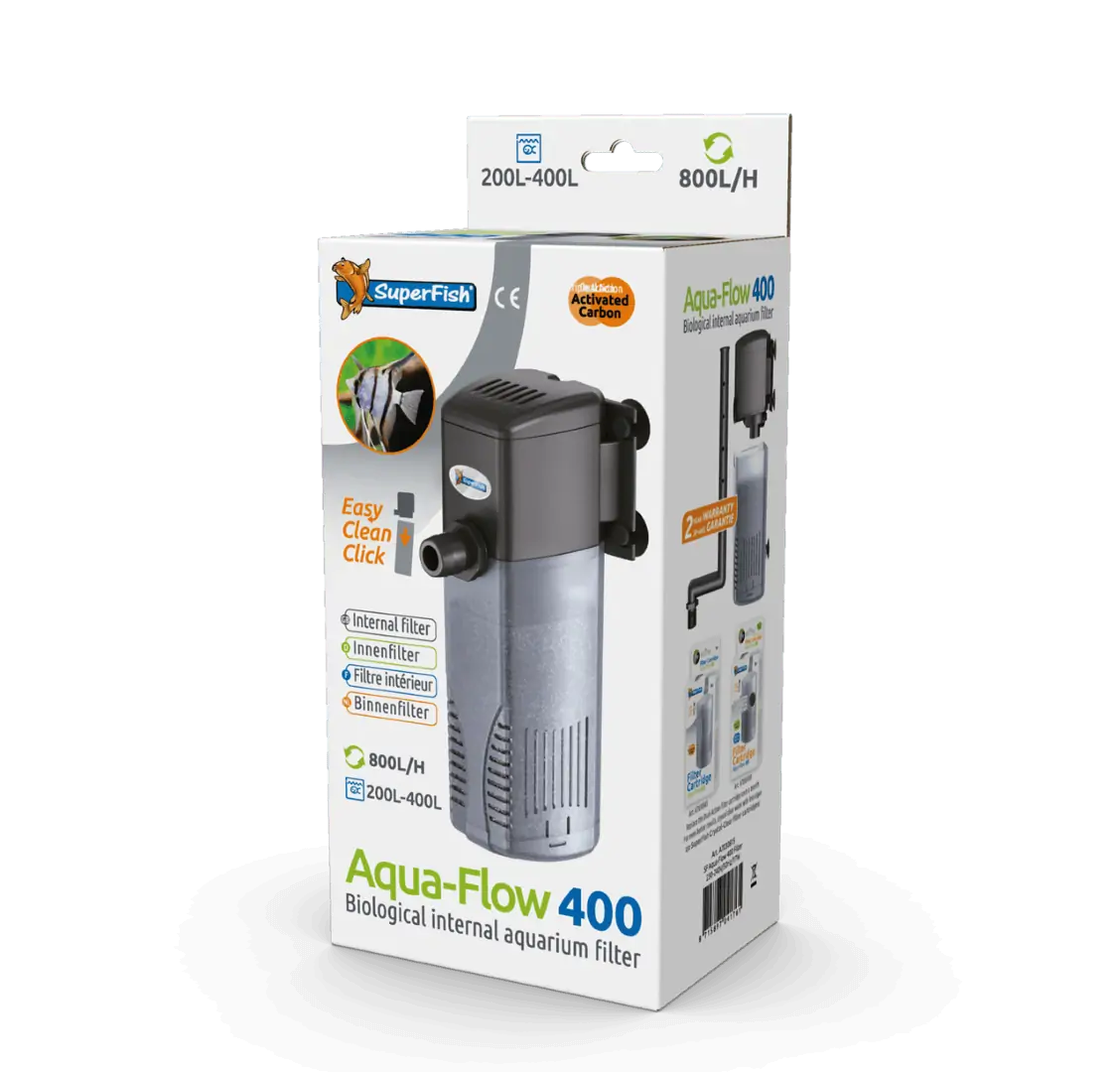Aquaflow 400 Filter 800 L/H aquaria Superfish