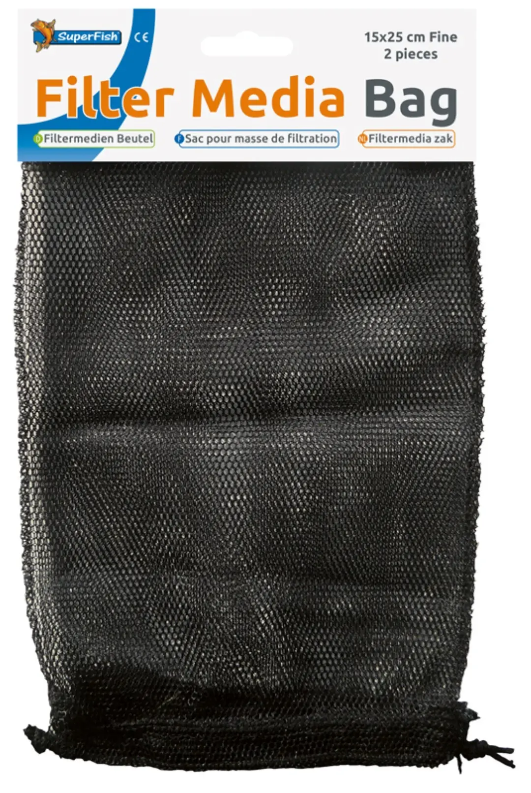 Filtermediazak 15X25 Cm 2 Stuks aquaria SuperFish