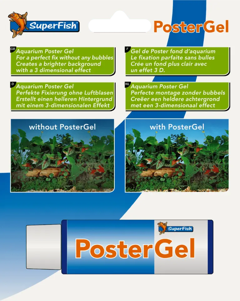 3D Poster Gel aquaria Superfish