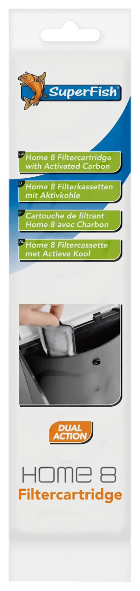 Home 8 Filter Cassette 1 Stuk aquaria Superfish