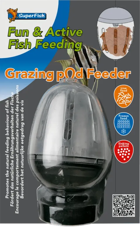 Grazing Pod Feeder aquaria Superfish