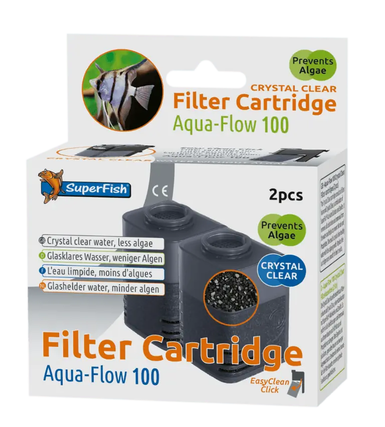 Aquaflow 100 Crystal Cartr.2St aquaria Superfish