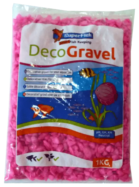 Deco Grind Neon Rose 1 Kg aquaria Superfish