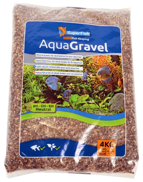 Aqua Grind Donker 1-2 Mm 4 Kg aquaria Superfish