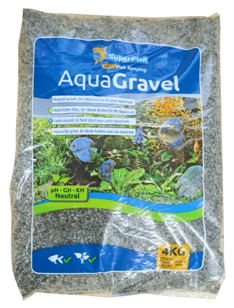 Aqua Grind Grijs 1-2 Mm 4 Kg aquaria Superfish