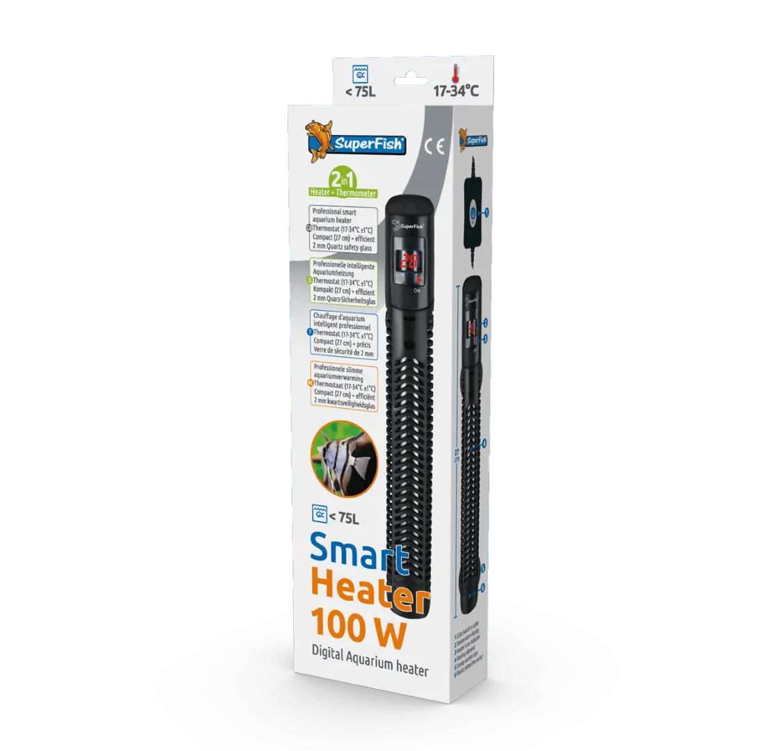 Smart Heater 100 Watt aquaria Superfish