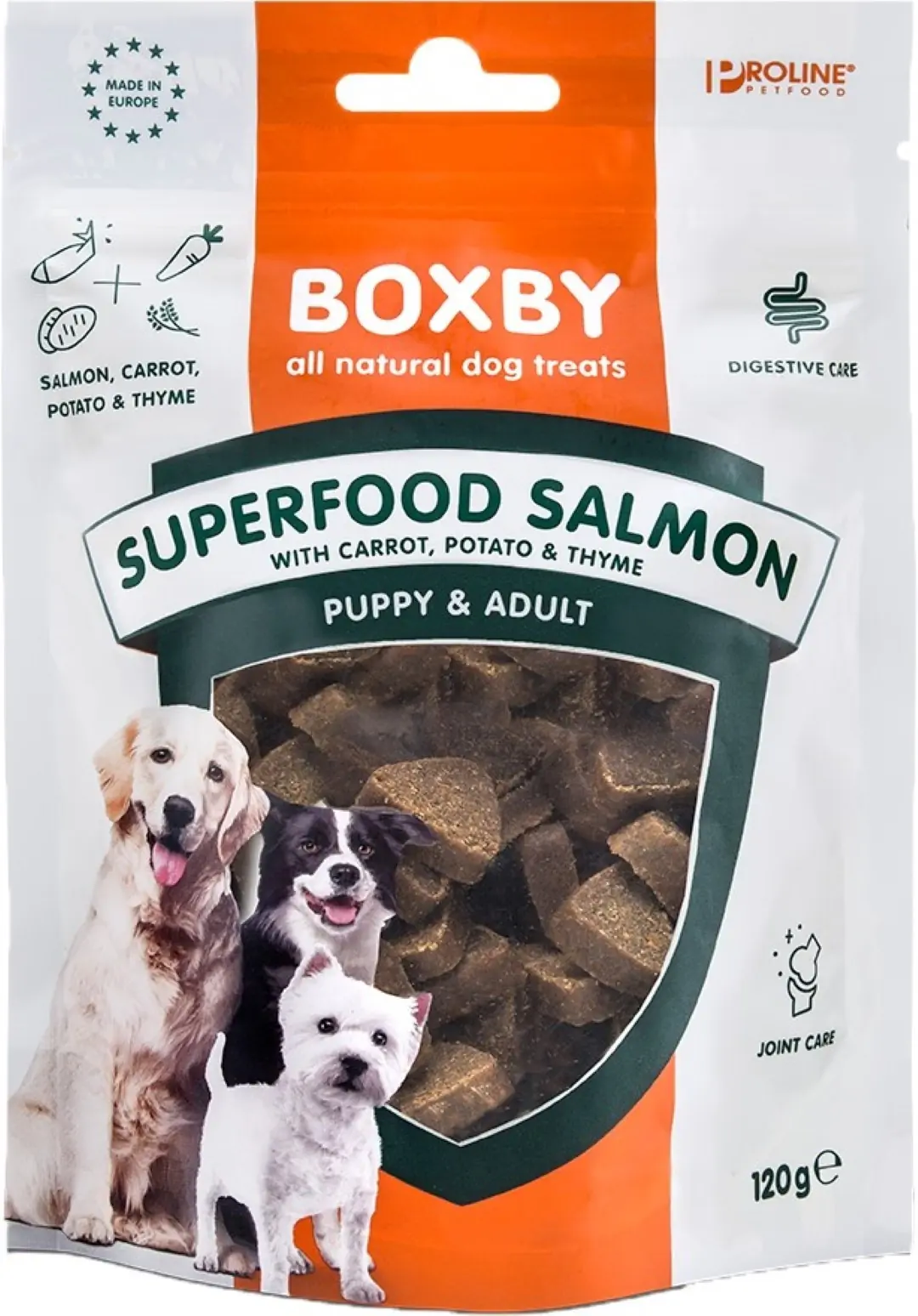 Proline Boxby Superfood salmon 120 gram Proline Gebr. de Boon