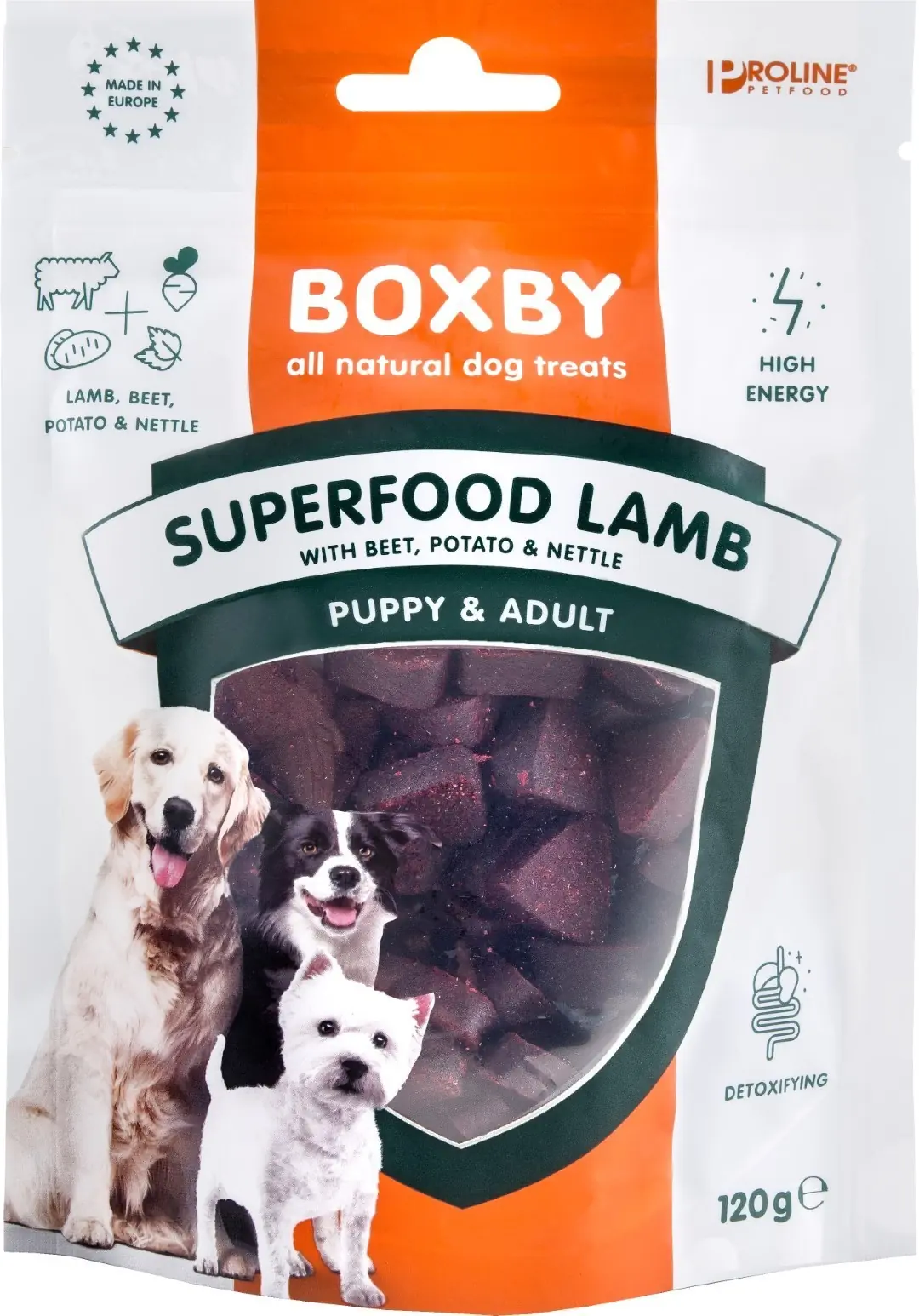 Proline Boxby Superfood lamb 120 gram Proline Gebr. de Boon