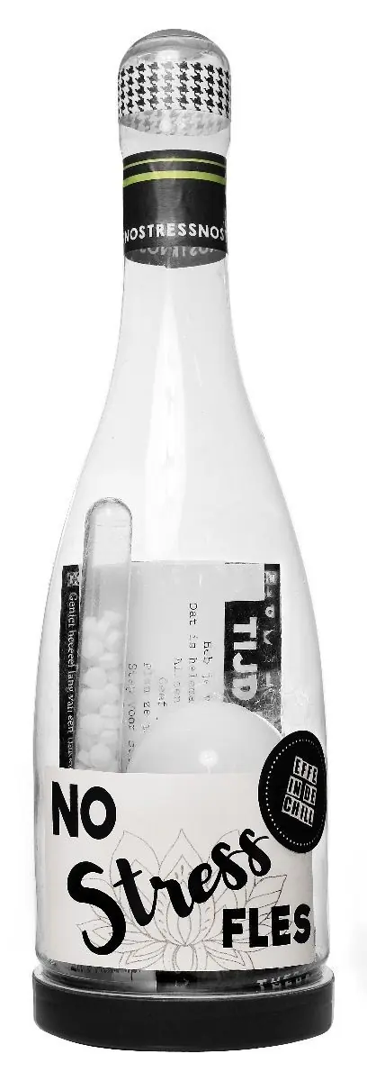 No stress fles samen kletsen Kletspot