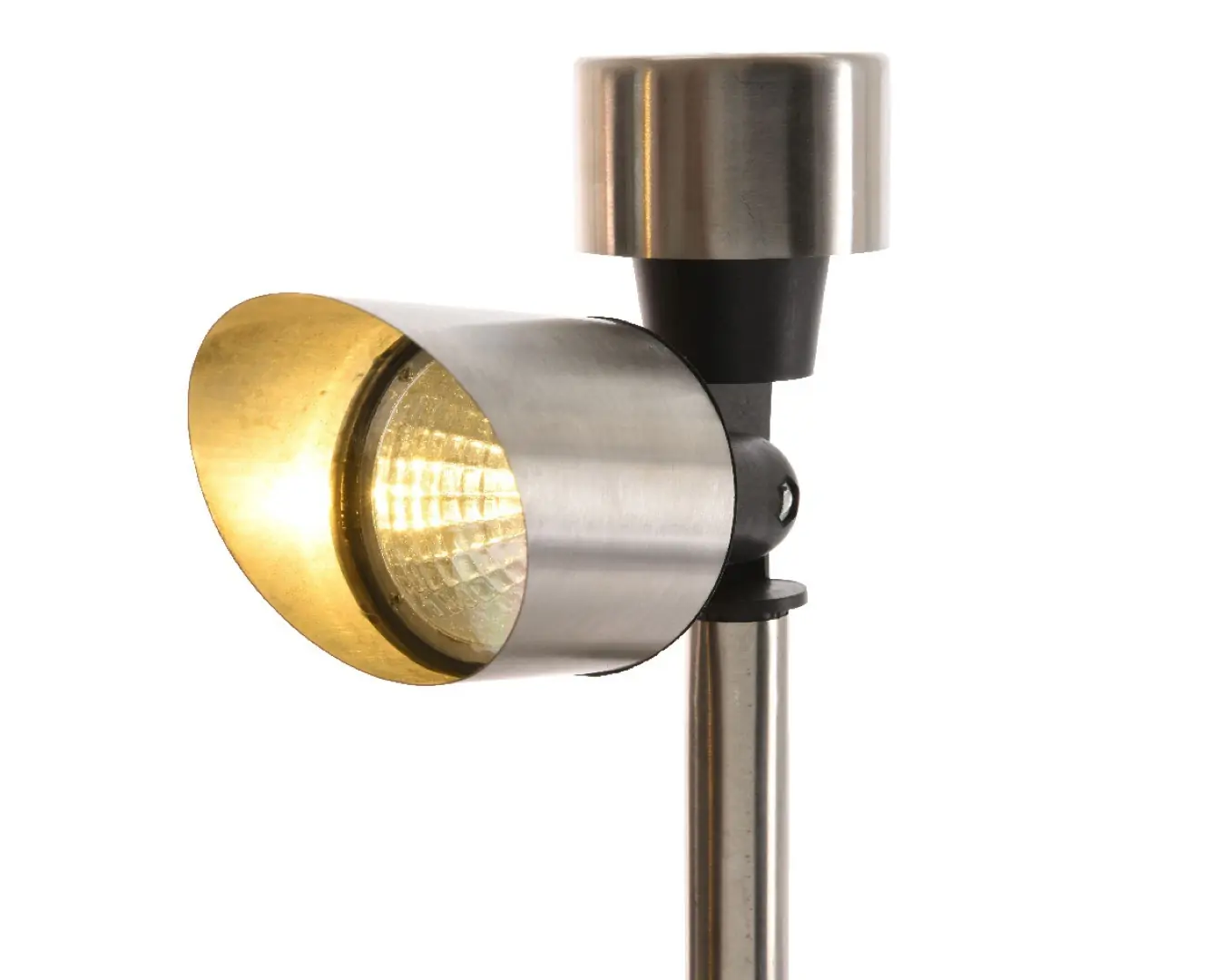 LED solar spot rvs d4.7h23.5 cm1l Lumineo