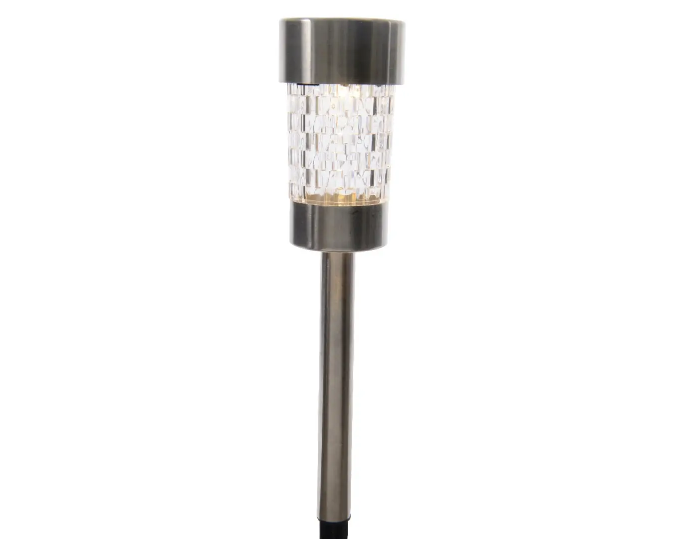 LED solar tuinverl. rvs 26 cm-1l Lumineo
