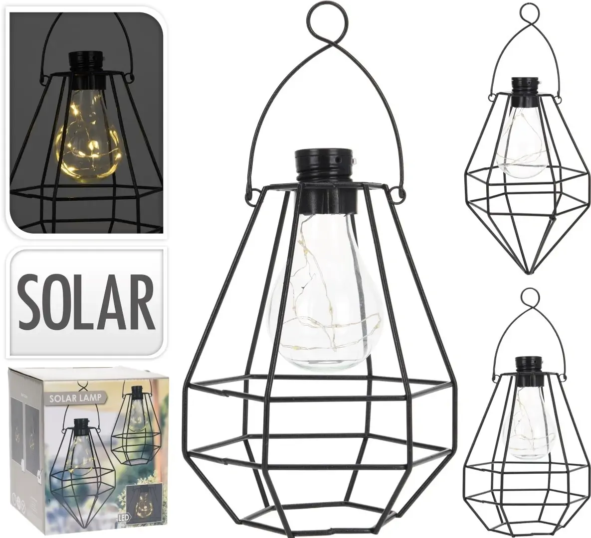 Solar Bulb Lantern 8 Ww Led Nampook