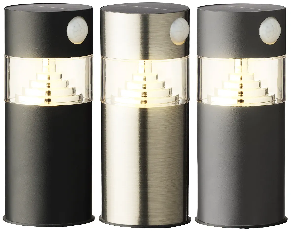 LED solar verl.sensor 3ass i Decoris