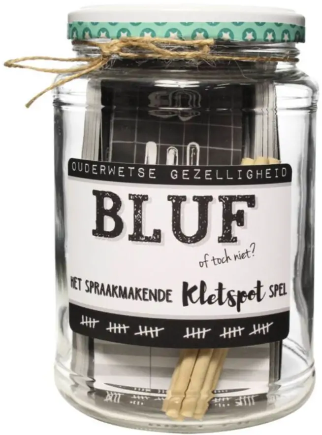 Bluf samen kletsen Kletspot