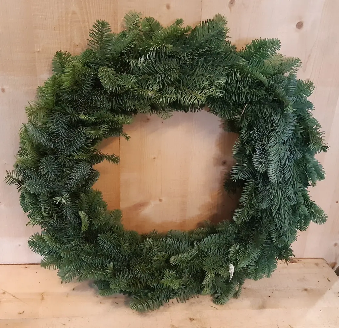 Kerstkrans Nobilis Groot Kerstgroen circa dia. 50 cm Warentuin Natuurlijk