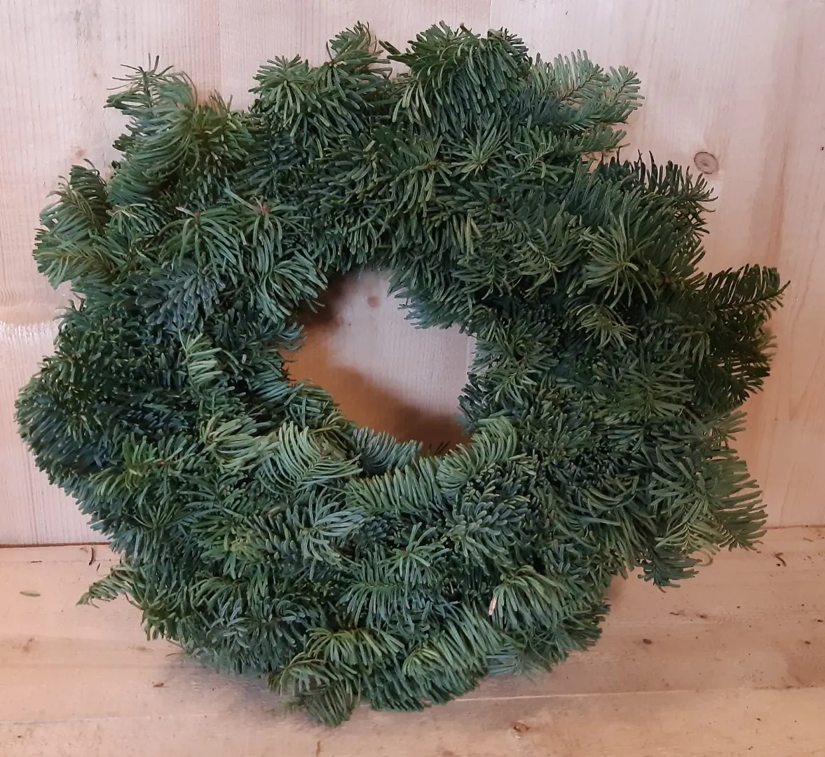 Kerstkrans Nobilis Klein circa dia. 30 cm Kerstgroen Warentuin Natuurlijk