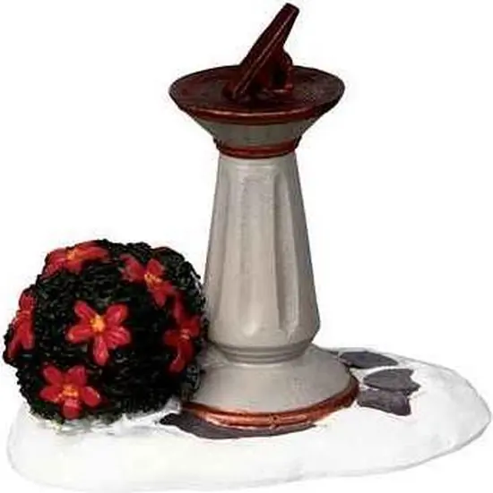 Kerstdecoratie garden sundial LEMAX