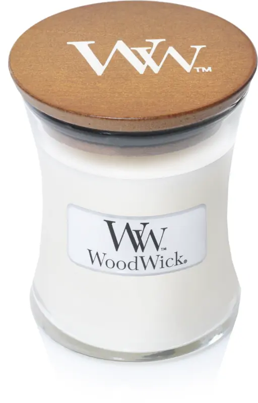 Linen Mini candle kaars WoodWick