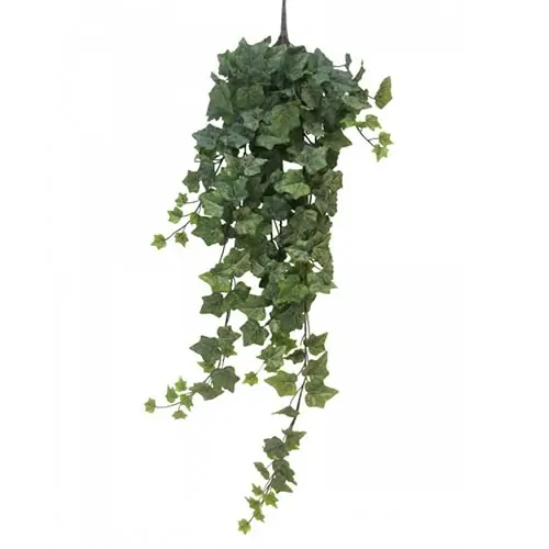 Kunst Frosted Ivy Chicago Hanger - 100 cm Kunsthangplanten Erutan Avon
