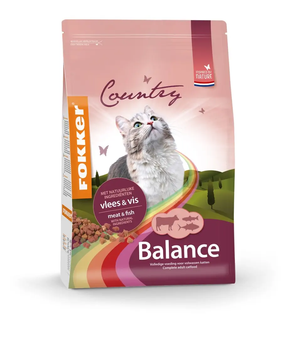 Kattenvoer Cat Balance Vlees en Vis 2,5 kg Fokker