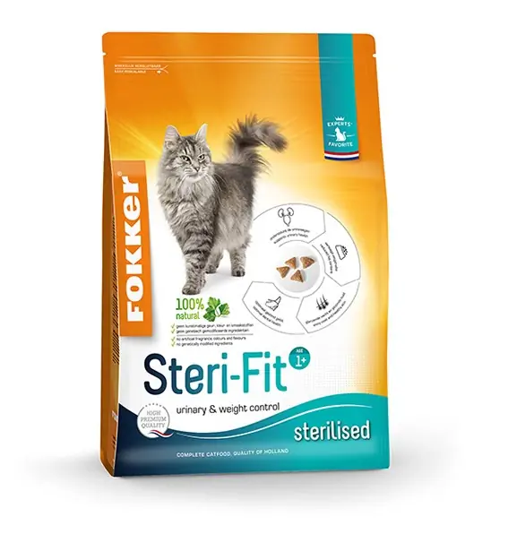 Kattenvoer Cat Steri-Fit 2,5 kg Fokker