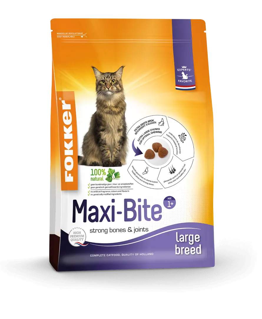 Kattenvoer Cat Maxi-Bite 2,5 kg Fokker