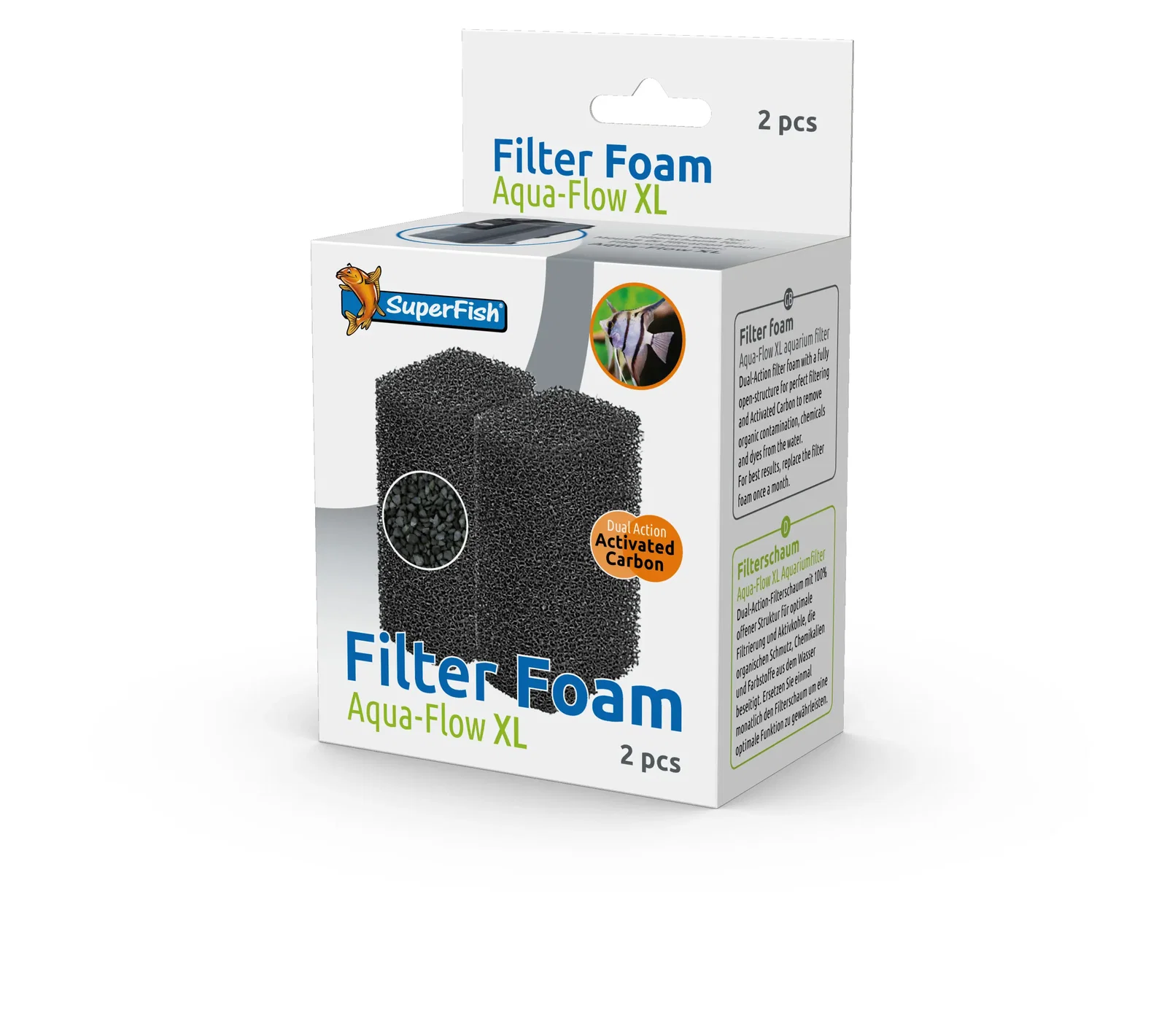 Aquarium benodigdheden Aquaflow xl spons 2 st. Superfish