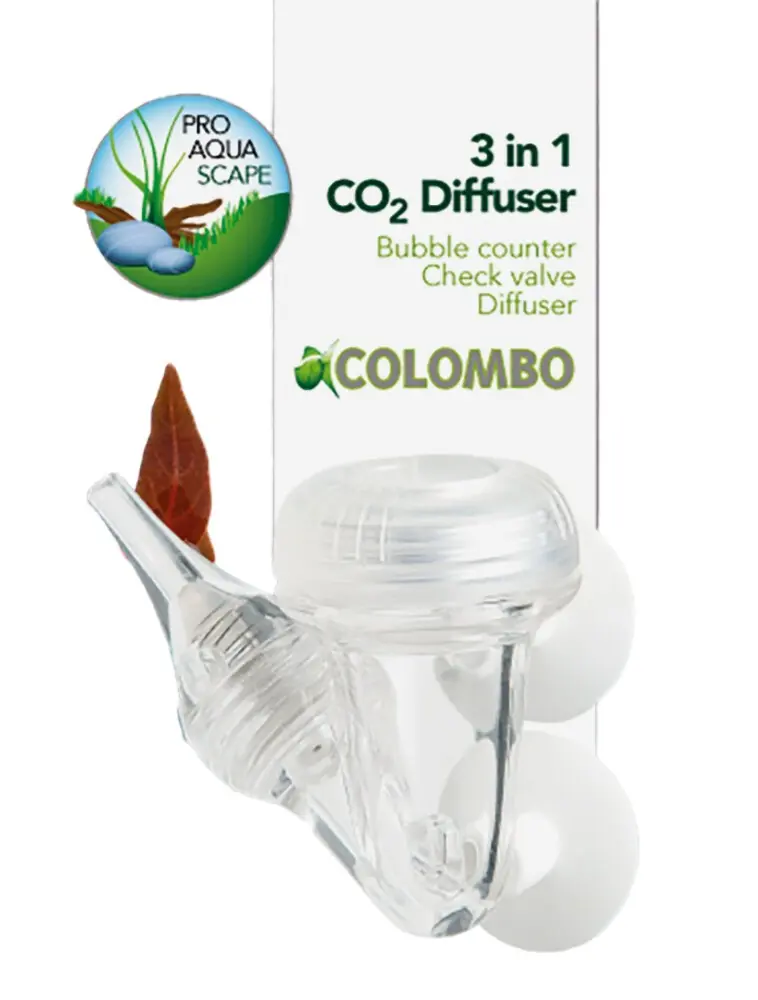 Aquarium benodigdheden Co2 3-1 diffusor medium Colombo