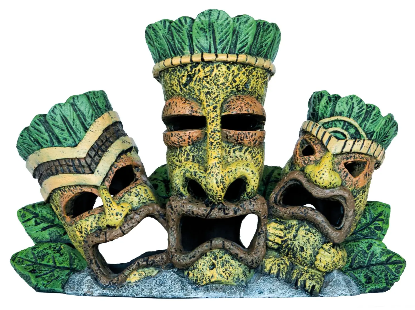 Aquarium decoratie Deco tiki triple brown Superfish