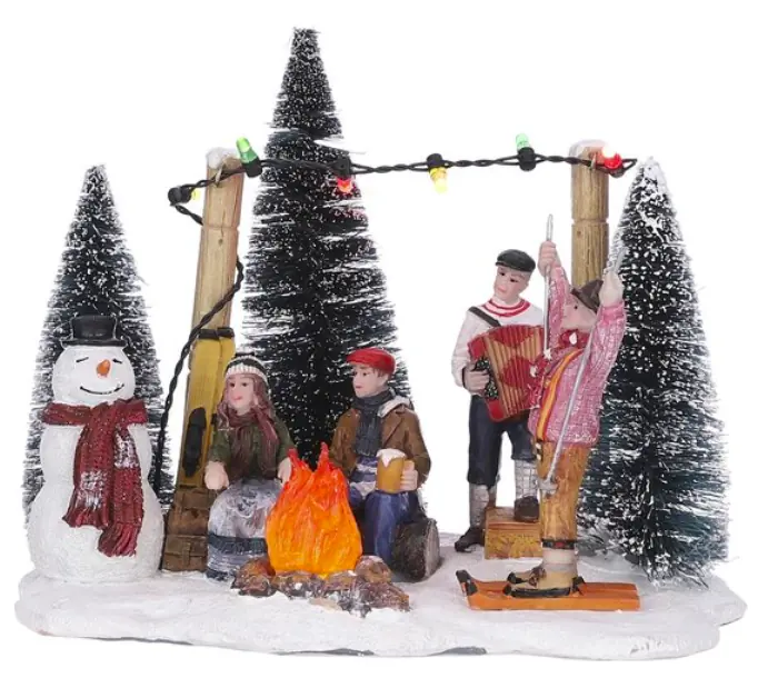 Kerst kersthuisje piste party b/o Luville
