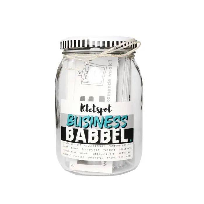 Business babbel samen kletsen Kletspot