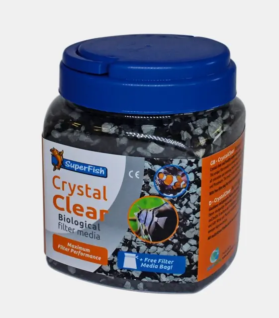 Crystal Clear Media 1000 Ml aquaria Superfish