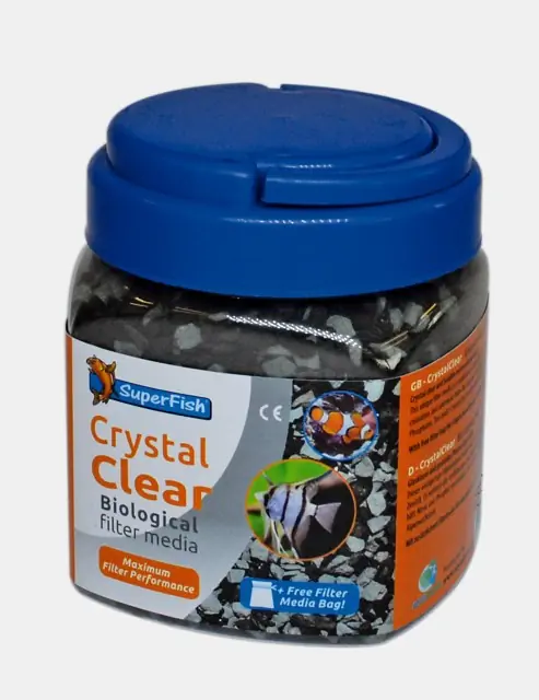 Crystal Clear Media 500 Ml aquaria Superfish