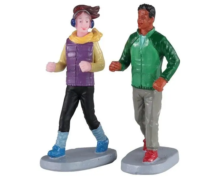 Autumn jog set of 2 kerstfiguur LEMAX