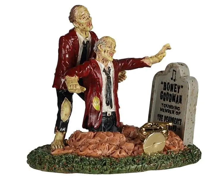 Finding buddy boney goodman Spooky Town Kerstfiguur LEMAX