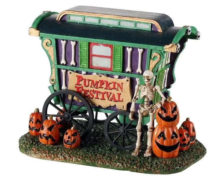 Pumpkin festival Spooky Town Kerstfiguur LEMAX