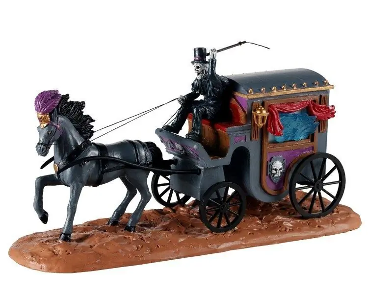 Phantom coach Spooky Town Kerstfiguur LEMAX