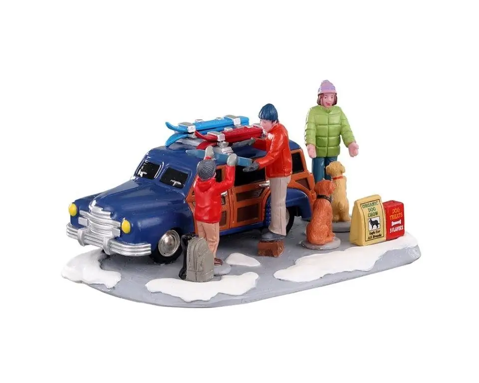 Winter vacation kerstfiguur LEMAX